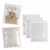 Kit 5 Saquinhos Maternidade Multiuso Organizador Nécessaire Envelope Com Zíper