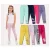 Kit 6 Calça Legging Cotton (Tam. 4 ao 10)