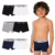 Kit 6 Cuecas Boxer Infantil Polo Cotton 100% Algodão Forro Duplo Confortável
