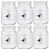 Kit 6 Frasco Vidro Armazenar Leite Materno – Graduação 200ml