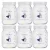 Kit 6 Frasco Vidro Armazenar Leite Materno – Graduação 200ml