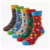 Kit 6 Pares Meia Cano Médio 0 Até 12 Anos Masculina Divertida Estampada Meias Masculino Menino Meninos Bebe Bebê RN