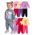 Macacão Bebê Bichinhos + Touca Kit 2 Peças Inverno manga longa
