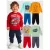 Kit 6 Peças Conjunto Moletom Infantil Menino 1 ao 16 Masculino Inverno Manga Longa