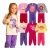 Kit 6 Peças Moletom Menina Infantil Inverno Atacado Barato