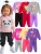 > 🛍️ Kit 8 Peças Conjunto Moletom Infantil Menina Inverno 1 ao 16 Feminino Manga Longa