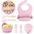 🛍️ Hudson Baby Bodies de algodão para bebês, Pacote com 3 mulheres Hola, 12-18 Months