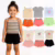 Kit 8 Peças Roupas  Infantil Para Menina 4 Conjuntos