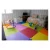 Kit 8 Tapetes de Eva Infantil Tatame para Bebe e Crianças Cores Sortidas 50x50cm com Encaixe