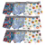 Kit 9 Cuecas Boxer Infantil Menino em Microfibra Estampada Sem Costura Conforto, Estilo e Elástico Resistente (BR, Alfa, P, Regular, 1 Unidade – Sortida)