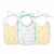 Kit Babador Felpudo Papi Estampado, Papi Textil – 3 Unidades