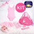 Kit Ballet Feminino Rosa 7 Peças + Bolsa Brinde 2 a 12 Anos