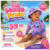 kit Bebê Blusa com Proteção Solar UV+Tapa Fralda(Calcinha do biquini) e+Chapéu- Moda Praia e Piscina Menina M ao 3