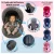 Kit bebê conforto 5 peças Capa acolchoada Capota Redutor de corpo protetor de cinto até 13 kg