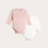 Kit calça bebê 2 peças estampado – multicor