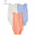 Kit Body Bebê 5 Peças Canelado com Babados Multicor Carter’s
