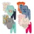 🛍️ Kit Body Bebê 3 peças Roupas de Bebê RN ao GG Menino e Menina