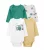 Kit body bebê 4 peças caminhão construção multicor | Carter’s