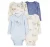 Kit body bebê 4 peças manga longa cachorros multicor | Carter’s