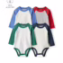 Kit Body Bebê 5 Peças Trenzinhos Multicor Carter’s