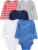 Kit Body Bebê 5 Peças Carter’s