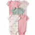 Kit Body Bebê 5 Peças Trenzinhos Carter’s