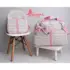 kit bolsa maternidade menino/menina mala para bebê de luxo dueto luender baby
