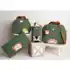 > Guarda-Roupa Infantil 2 Portas 3 Gavetas e Prateleira Externa 100% MDF Smim Branco Brilho/Amêndoa
