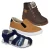 Kit Bota Coturno Sandália Papete Tenis Infantil Masculino Casual Menino