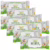 Kit C/8 Toalha Umedecida Turma da Natureza  100 Unidades Total 800
