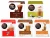 Kit Cápsula Nescafé Dolce Gusto 5 Sabores – 50 Unidades