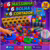 Kit c/até 20Cx Massinha de Modelar + 20 Bolha de Sabão + 20 Cortador Molde