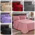 Kit Colcha Cobre Leito Casal Padrão 3 Peças Matelado – Dupla Face