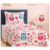 Kit Colcha Cobre Leito Infantil Cama de Solteiro Modelos Bouti 1,60×2,40m Dupla Face 2 Peças C/ Viés Menino e Menina