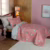 Kit Colcha Cobre Leito Infantil com Porta Travesseiro Casual Kids Appel