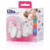Kit com 4 calças infantil de moletom flanelado (Tam. 2 a 8 anos)