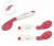 Kit Colher de Treinamento Termossensível – Rosa