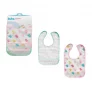Kit com 2 Babadores com Bolso Buba