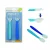 Kit com 2 Colheres de Silicone Flexíveis KaBaby Azul