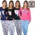 🛍 *Kit com 2 Pijamas Feminino Inverno Longo Listrado em malha premium Direto da Fabrica*