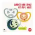 Kit com 3 Chupetas Space 6+ meses NUK – Dia e Noite