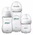Kit com 3 Mamadeiras Philips Avent Pétala – Transparentes
