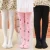 🛍️kit com 3 Meias calça infantil Meia Grossa Frio Inverno Menina preta branca Estampa 1a 14 anos