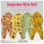 Kit COM 3 OU 5 conjuntos Bebê e Infantil de Fleece Premium Peluciado Ultrasoft Capuz Fem e Masc Inverno Pijama 1 ao 8