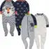 Kit Com 5 Bodies Manga Curta, Gerber – Tam 3m ao 9m