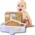 Kit com 50 unidades de Cabide Infantil Acrilico Transparente Resistente Cabide baby