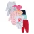 KIT CONJUNTO BODY COM 9 PEÇAS BÊBE MENINA