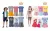 Kit Conjunto Infantil Verão Menino ou Menina Com 5 Conjuntos