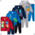 Kit Conjunto Moletom Menino Inverno 4 Jaquetas + 4 Calças com Punho