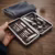 Kit Cortador De Unha Portátil Estojo Alicate Manicure 12 Pç